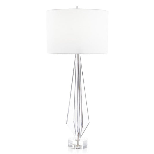 John Richard Buffet Lamp In Acrylic Geometry