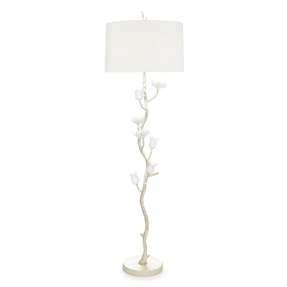 John Richard Silver Perennial Floor Lamp