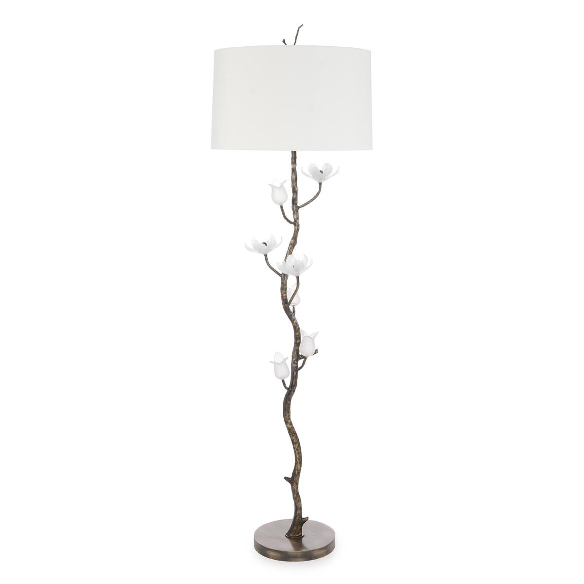 John Richard Bronze Perennial Floor Lamp