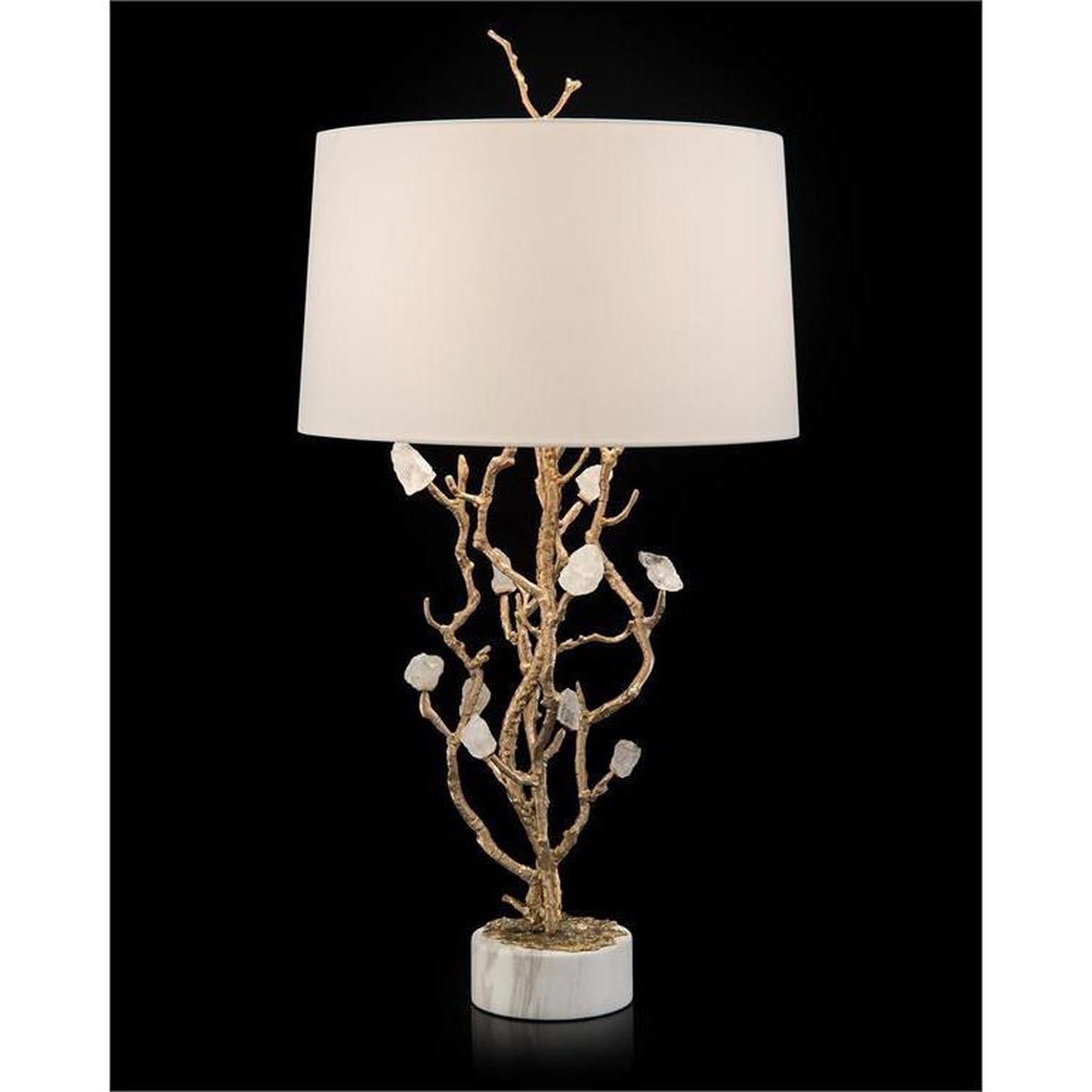 John Richard Quartz Bud Table Lamp