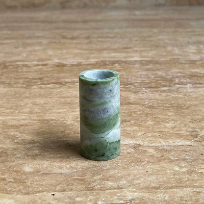 Jade Candle Holder