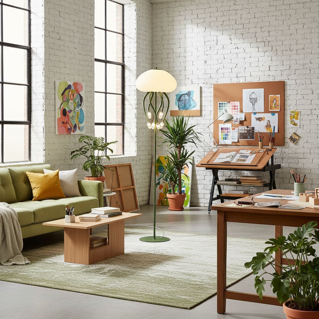 Jellyfish Floor Lamp