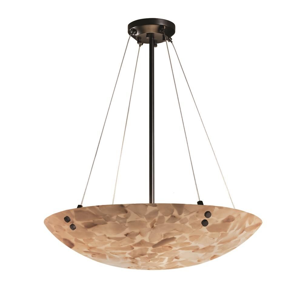 Justice Design Group Alabaster Rocks 63 Inch Led Large Pendant Cp441663