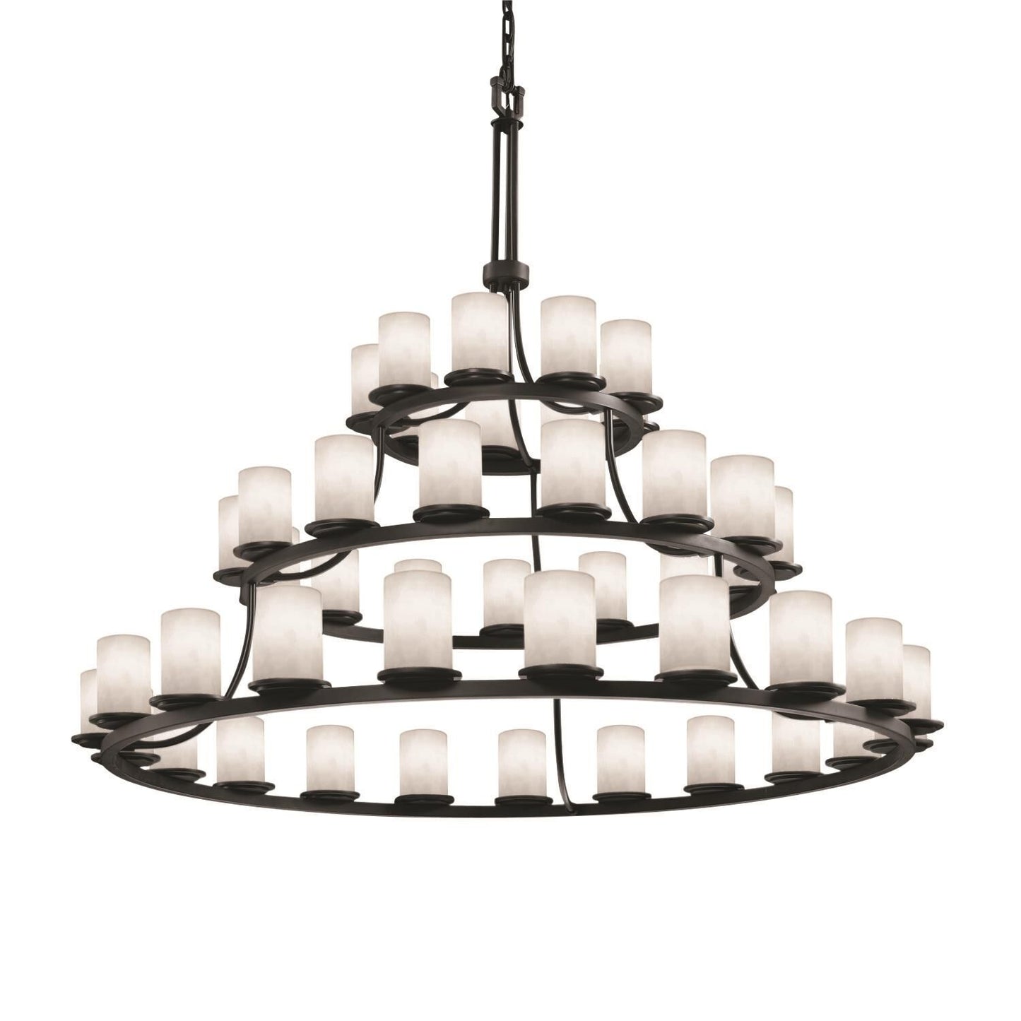 Justice Design Group Clouds 60 Inch 45 Light Led Chandelier Cp441564