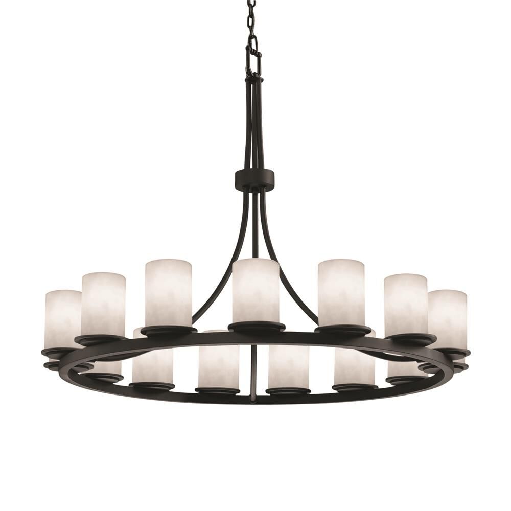 Justice Design Group Clouds 42 Inch 15 Light Led Chandelier Cp441536