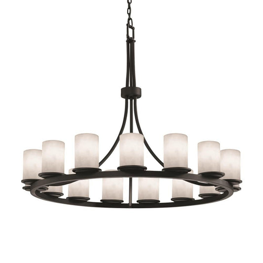 Justice Design Group Clouds 42 Inch 15 Light Led Chandelier Cp441536