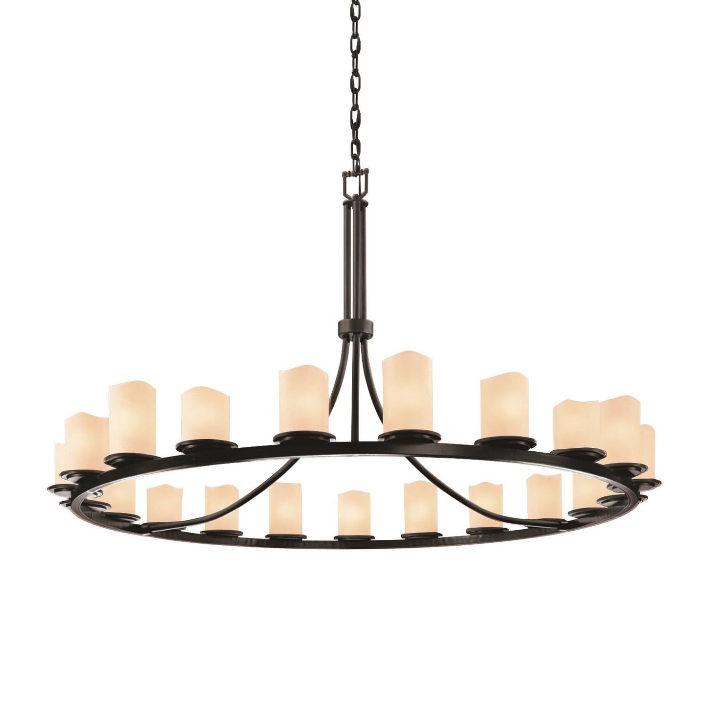 Justice Design Group Candlearia 60 Inch 21 Light Chandelier Cp132616