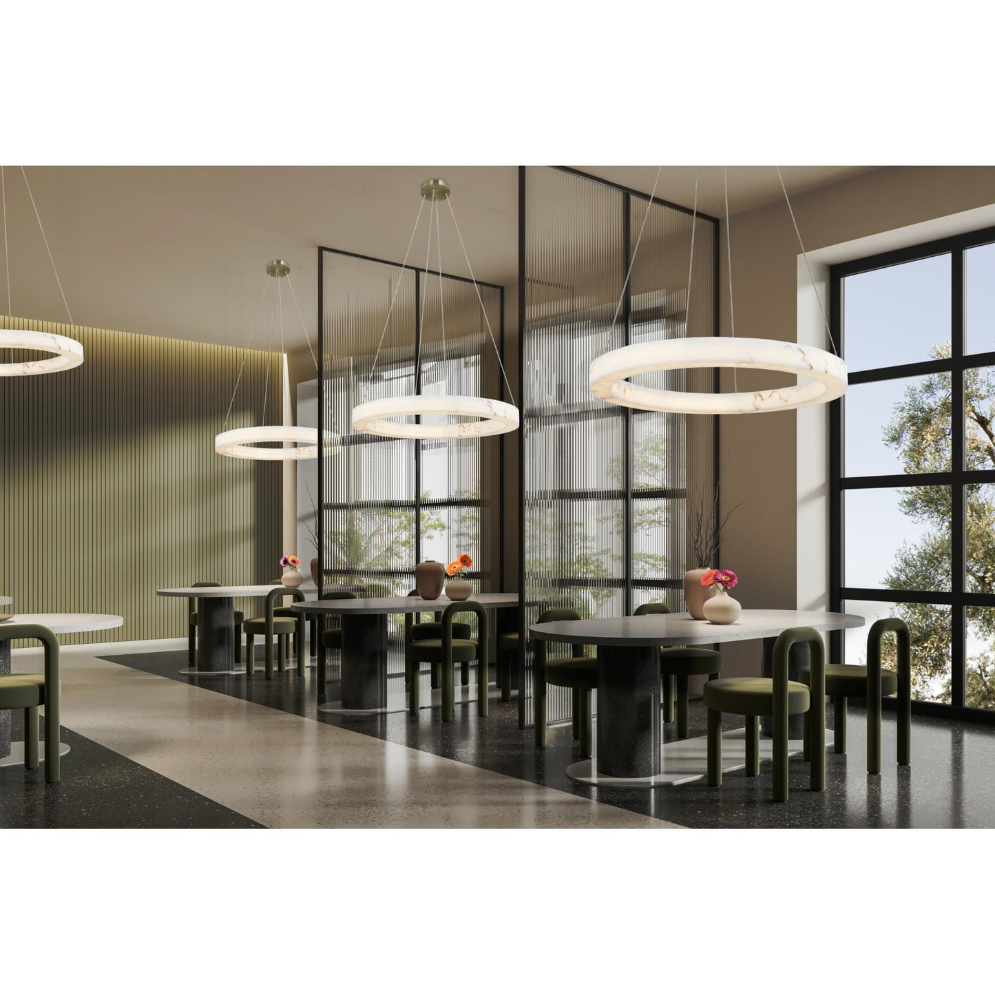 Justice Design Group Lumenaria Medley 42 Inch Large Pendant Cp818063