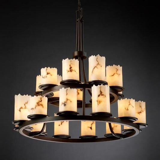 Justice Design Group Lumenaria 33 Inch 21 Light Chandelier Cp141705