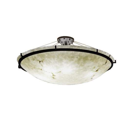 Justice Design Group Lumenaria 51 Inch 6 Light Led Semi Flush Mount Cp441697