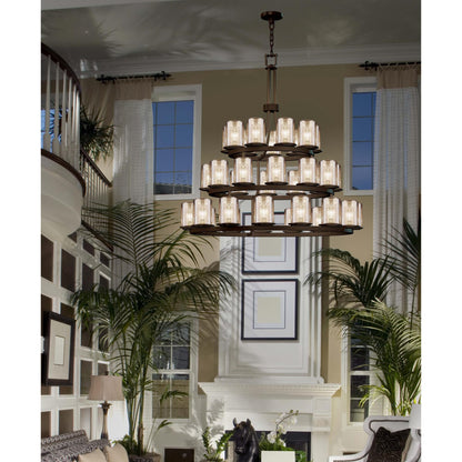 Justice Design Group Fusion 42 Inch 36 Light Chandelier Cp144460