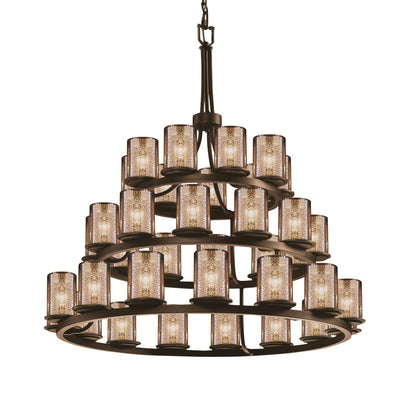 Justice Design Group Fusion 42 Inch 36 Light Chandelier Cp144460