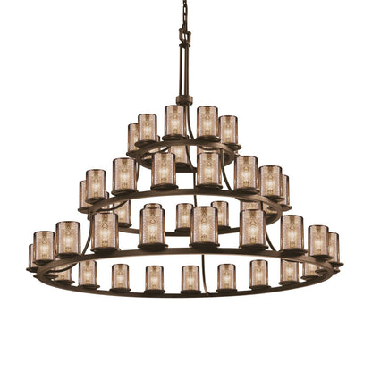 Justice Design Group Fusion 60 Inch 45 Light Chandelier Cp144462