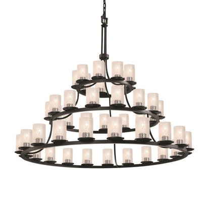 Justice Design Group Fusion 60 Inch 45 Light Chandelier Cp144462