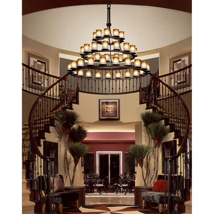 Justice Design Group Fusion 60 Inch 45 Light Chandelier Cp144462