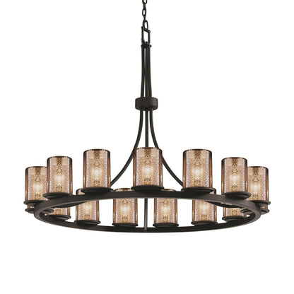 Justice Design Group Fusion 42 Inch 15 Light Chandelier Cp144463