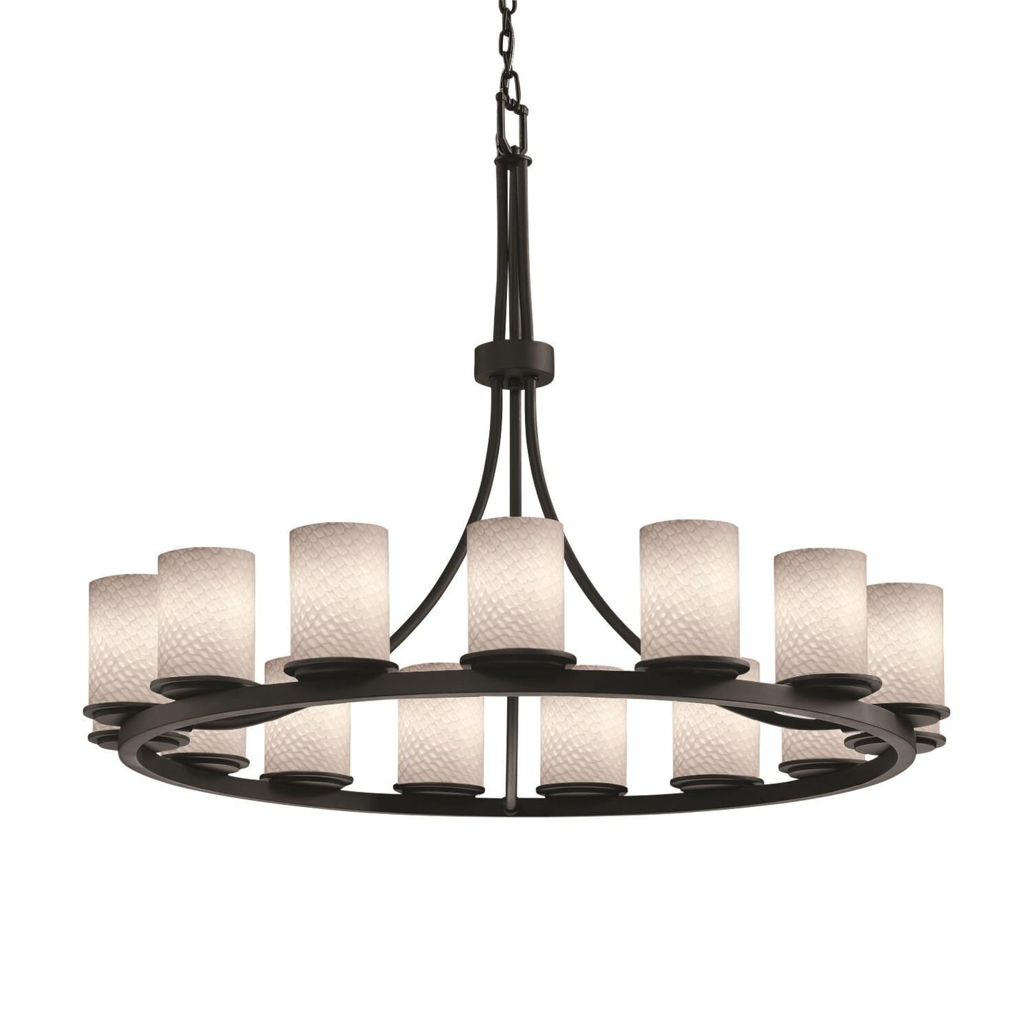 Justice Design Group Fusion 42 Inch 15 Light Chandelier Cp144463