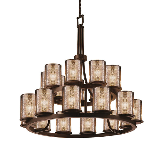 Justice Design Group Fusion 33 Inch 21 Light Chandelier Cp144476