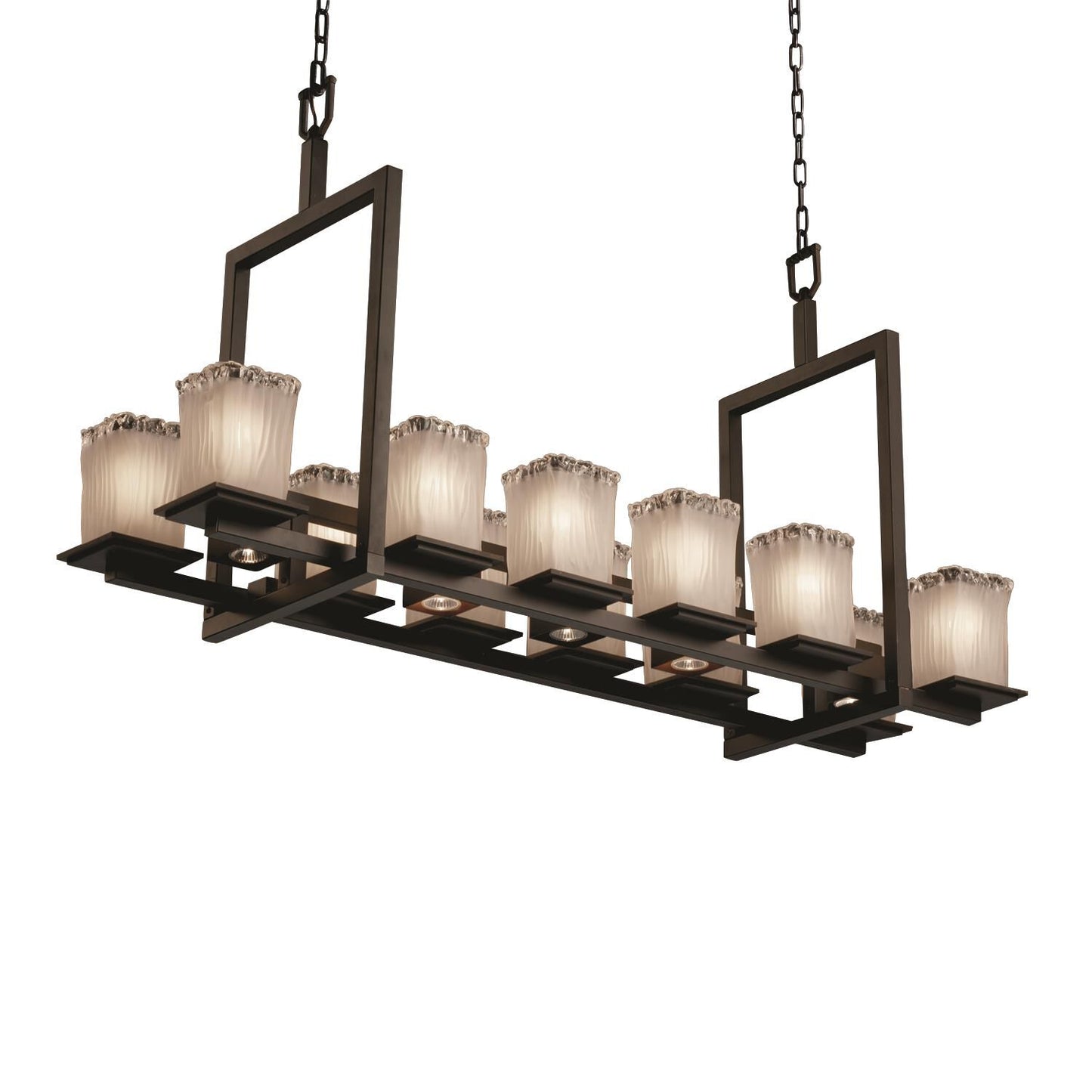 Justice Design Group Veneto Luce 51 Inch 12 Light Chandelier Cp147756