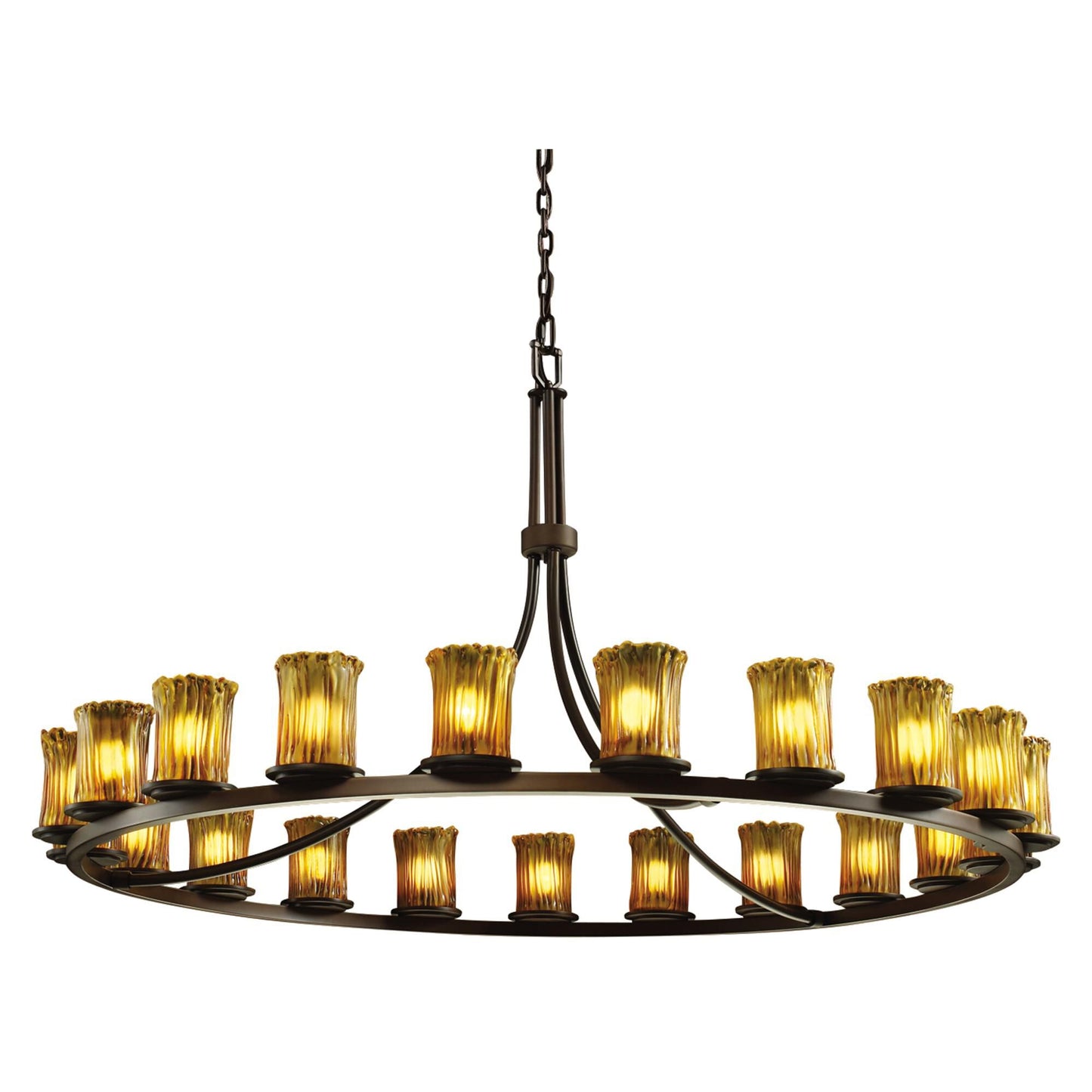 Justice Design Group Veneto Luce 60 Inch 21 Light Chandelier Cp147806