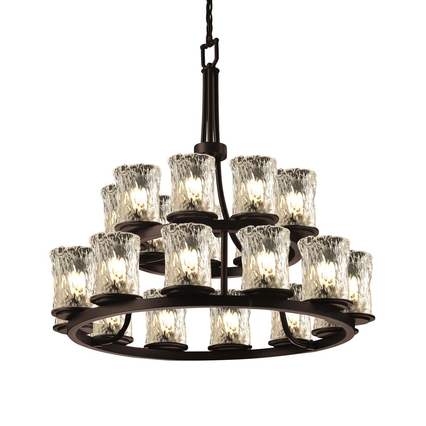 Justice Design Group Veneto Luce 33 Inch 21 Light Chandelier Cp147817