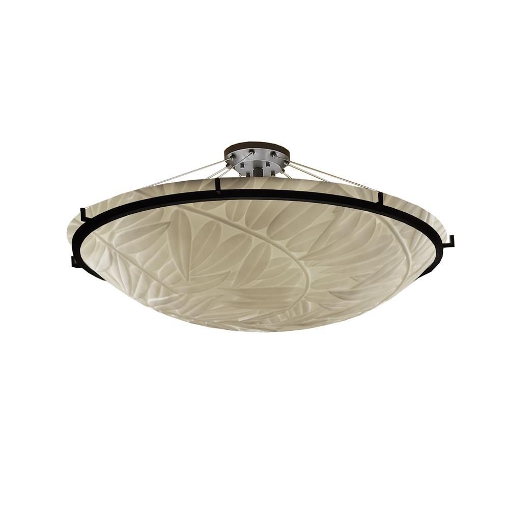 Justice Design Group Porcelina 51 Inch 8 Light Semi Flush Mount Cp167121