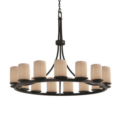 Justice Design Group Limoges 42 Inch 15 Light Chandelier Cp167564