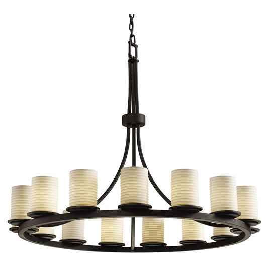 Justice Design Group Limoges 42 Inch 15 Light Chandelier Cp167564