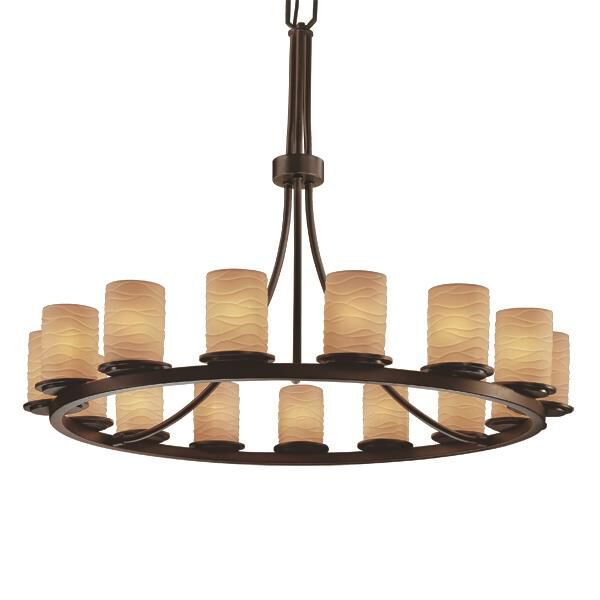 Justice Design Group Limoges 42 Inch 15 Light Chandelier Cp167564