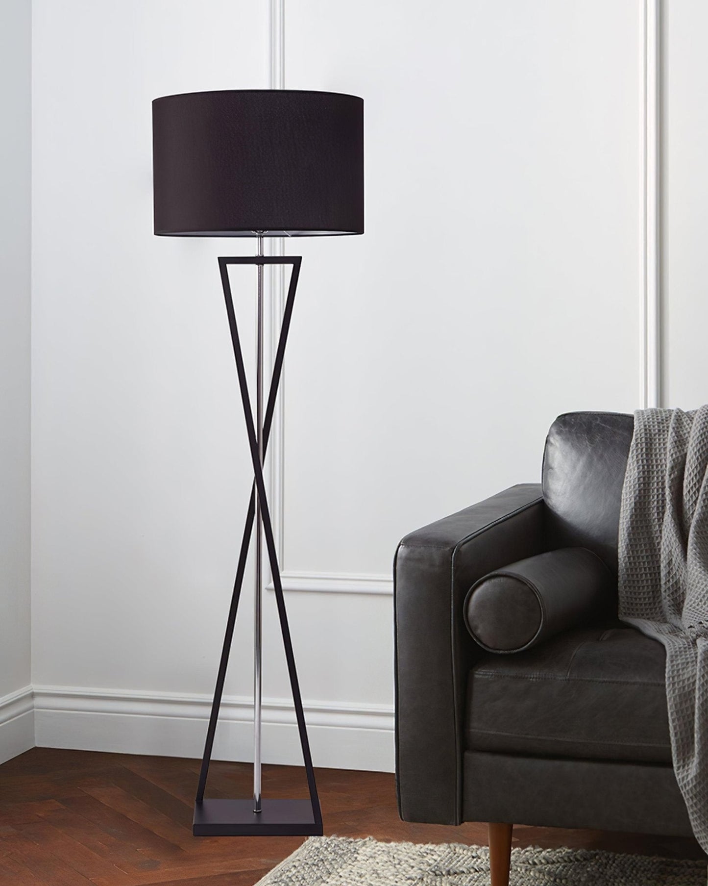 Kaden Black Floor Lamp