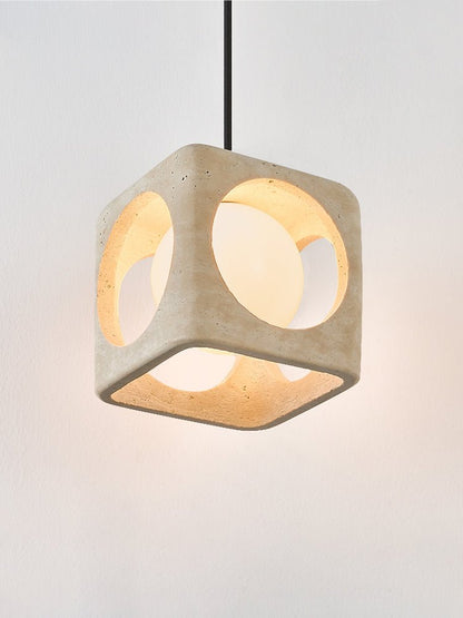 Kaelis Travertine Pendant Lamp
