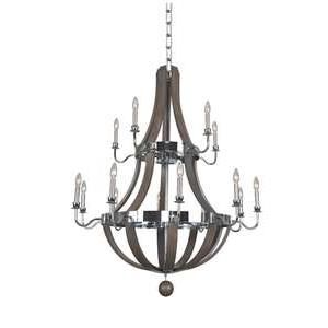 Kalco Lighting Sharlow 40 Inch 15 Light Chandelier Cp46517