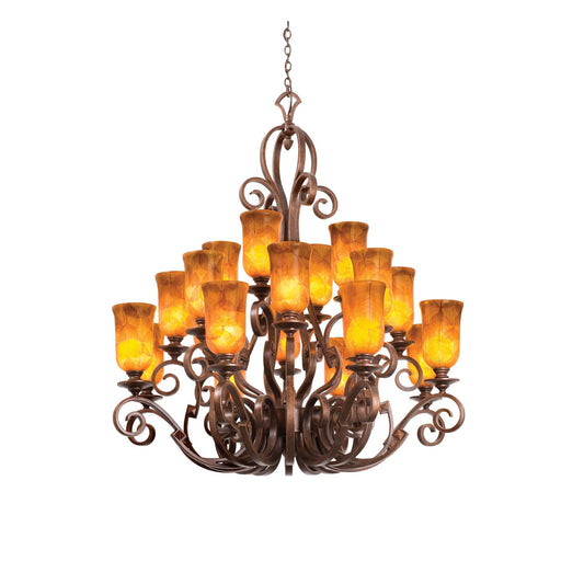 Kalco Lighting Ibiza 51 Inch 20 Light Chandelier Cp65807