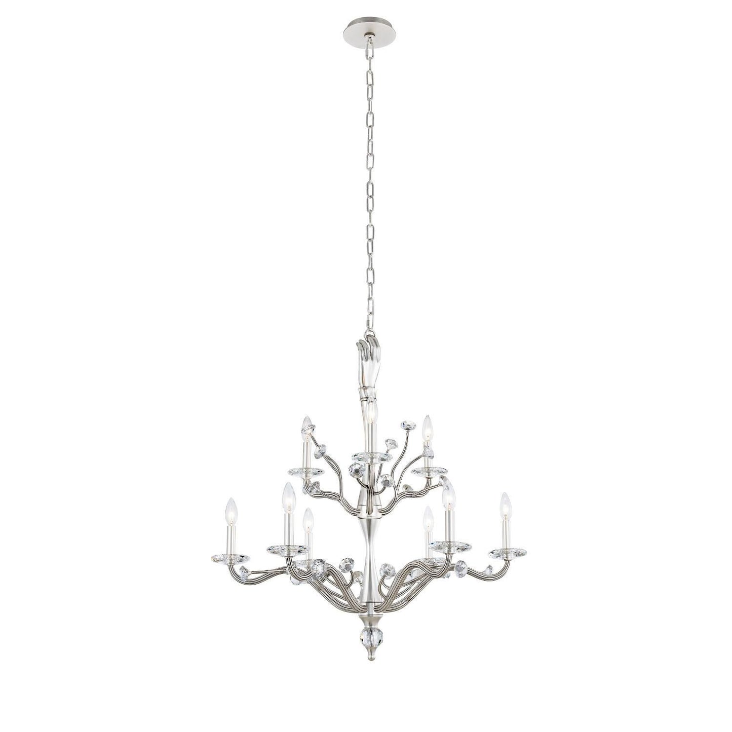 Kalco Lighting Venus 32 Inch 9 Light Chandelier Cp786905