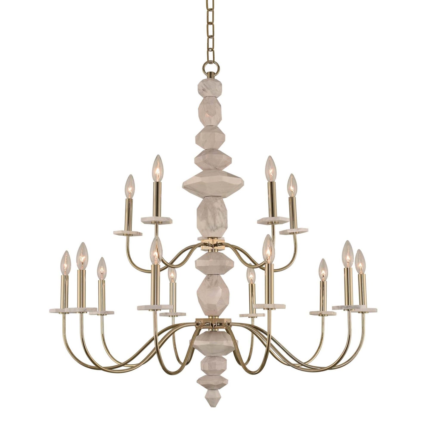 Kalco Lighting Carrara 40 Inch 15 Light Chandelier Cp47997