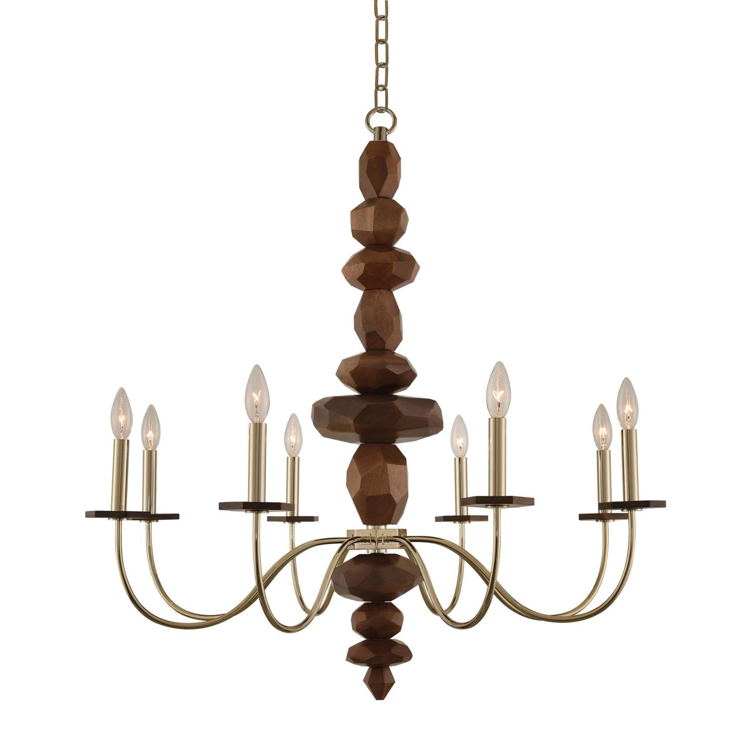 Kalco Lighting Lassen 34 Inch 8 Light Chandelier Cp48019