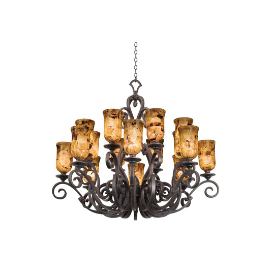 Kalco Lighting Ibiza 50 Inch 16 Light Chandelier Cp65676