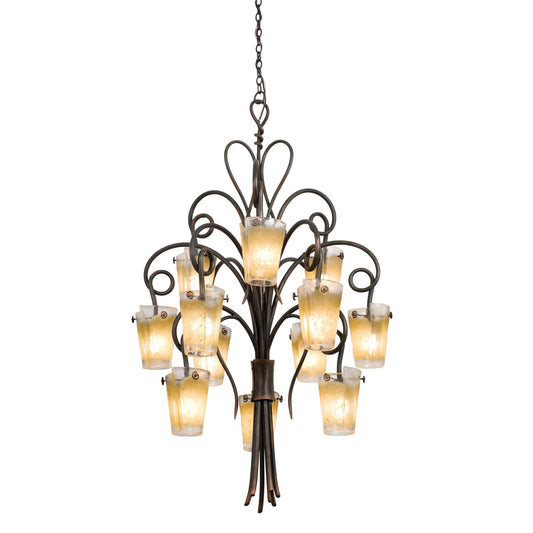 Kalco Lighting Tribecca 36 Inch 12 Light Chandelier Cp66002