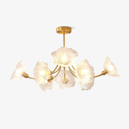 Kalin Flower Glass Ceiling fixture Chandelier