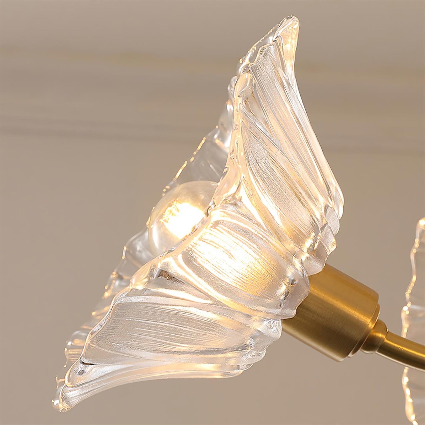 Kalin Flower Glass Ceiling fixture Chandelier