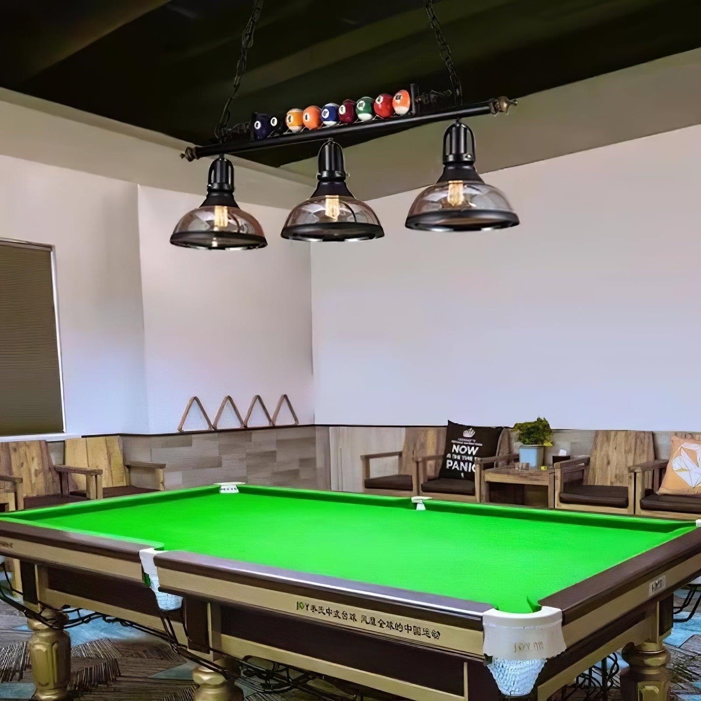 Kasha Billiard Electrolier Chandelier