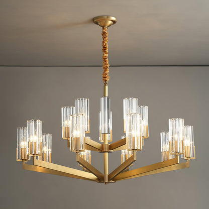 Kayla Brass Pendant light Chandelier