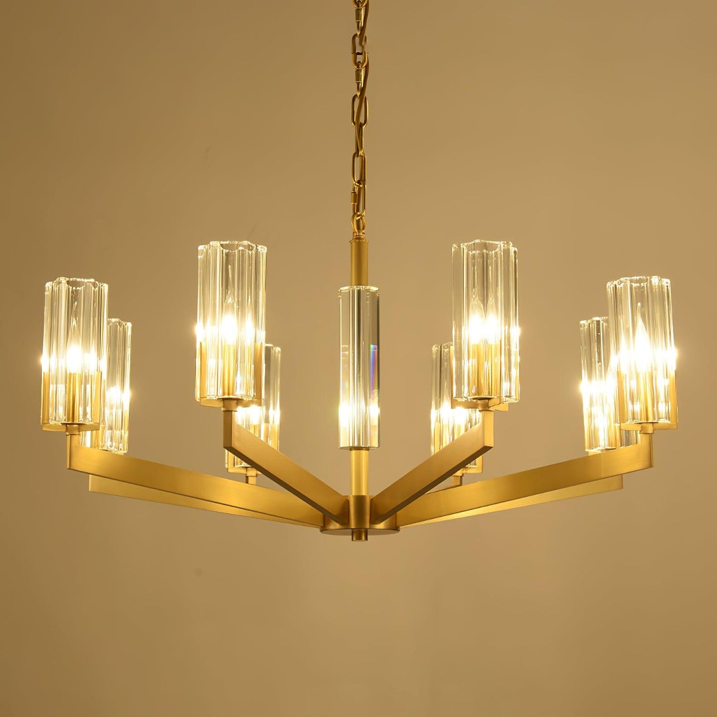 Kayla Brass Pendant light Chandelier