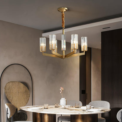 Kayla Brass Pendant light Chandelier