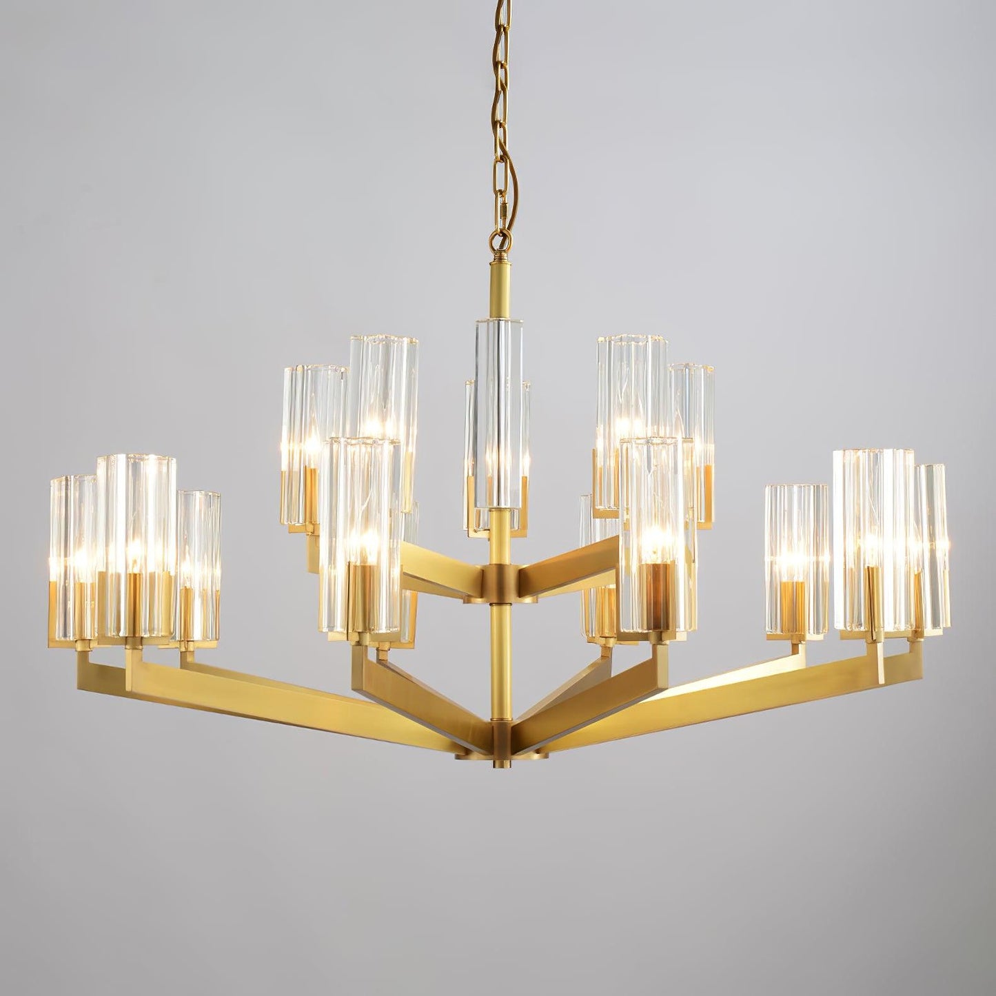 Kayla Brass Pendant light Chandelier