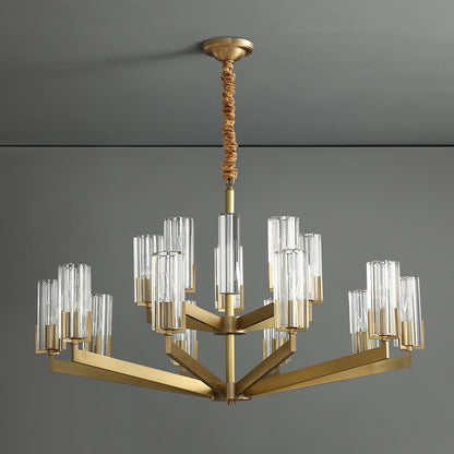 Kayla Brass Pendant light Chandelier