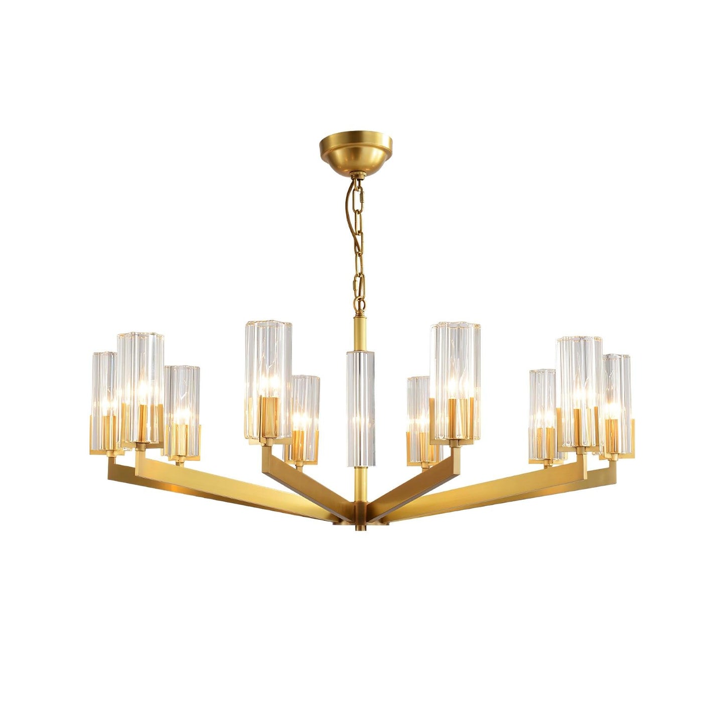 Kayla Brass Pendant light Chandelier