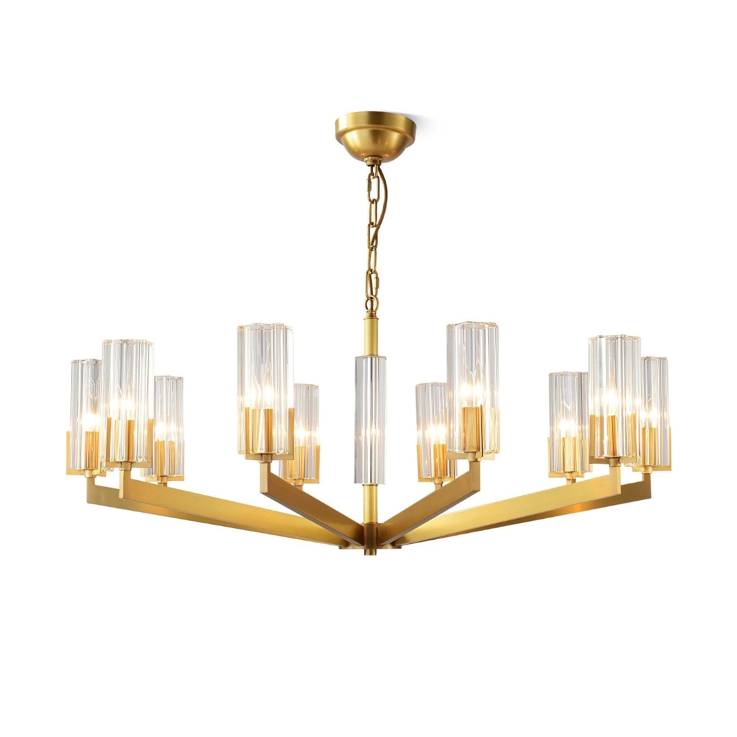 Kayla Brass Pendant light Chandelier