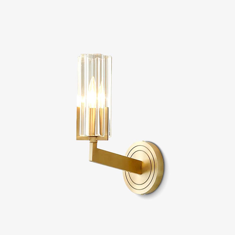 Kayla Brass Bracket light Wall Lamp