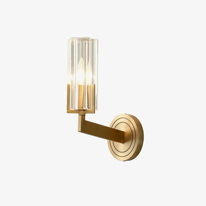 Kayla Brass Bracket light Wall Lamp